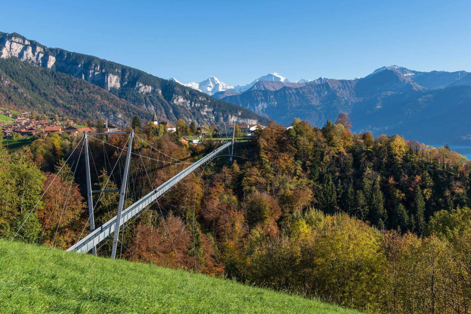Suspension Bridges in Switzerland